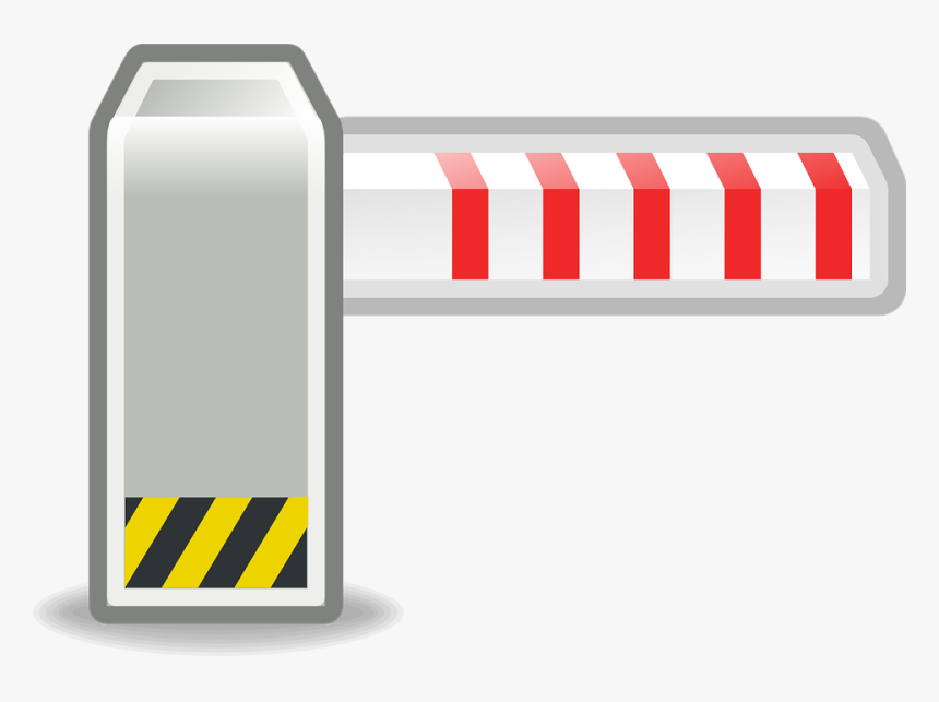 Barrier, Guardrail, Limit, Bar, Boom Fence, Cordon - Port Gate Icon, HD Png Download, Free Download