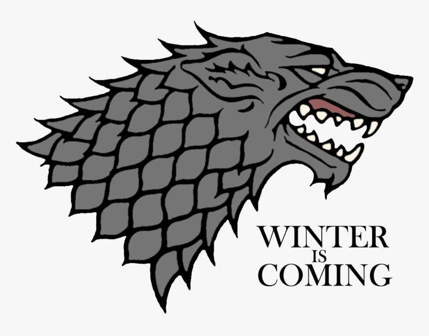 House Stark Winter Is Coming Png, Transparent Png, Free Download