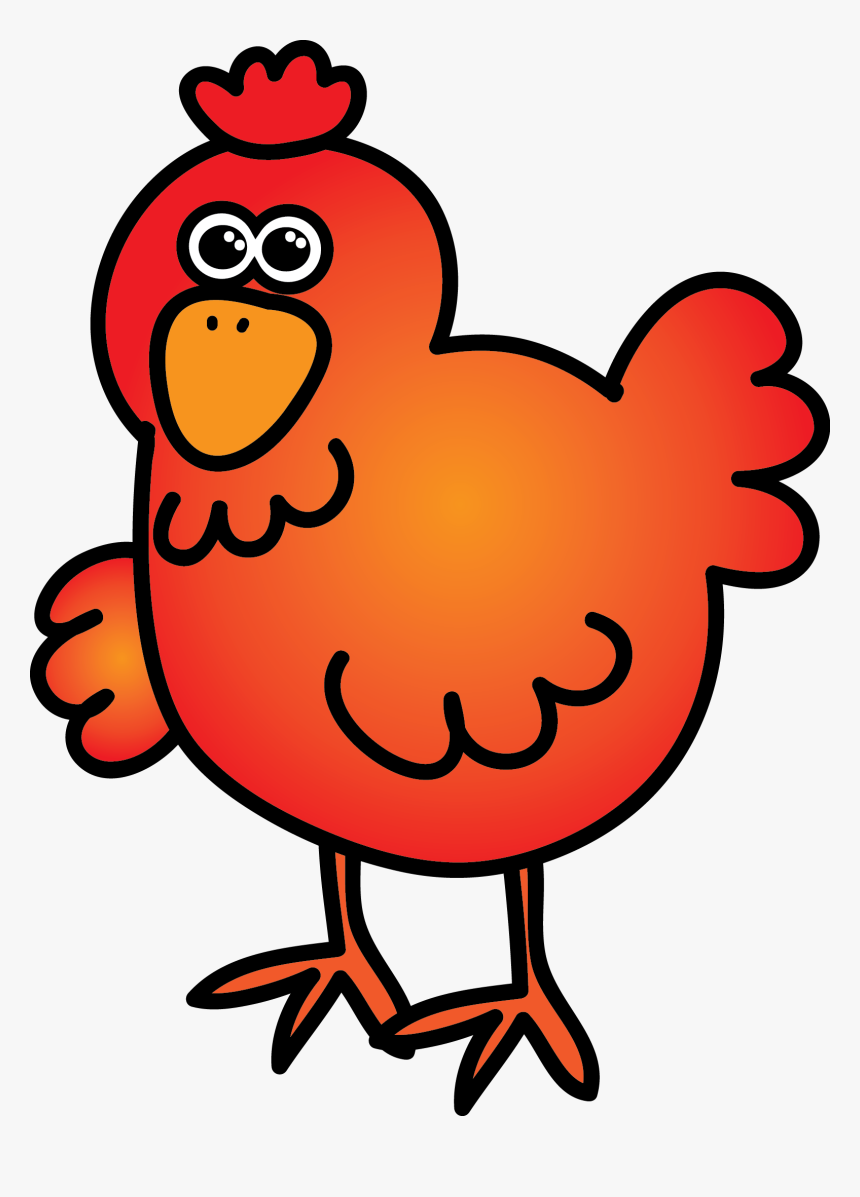 Chick Clipart Red Hen - Little Red Hen Clipart, HD Png Download, Free Download
