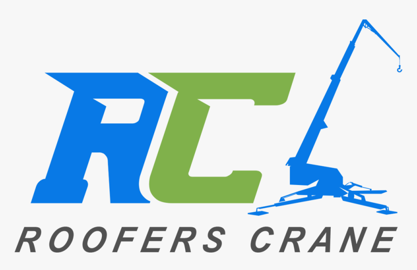 Roofers Crane Logo - Graphic Design, HD Png Download, Free Download