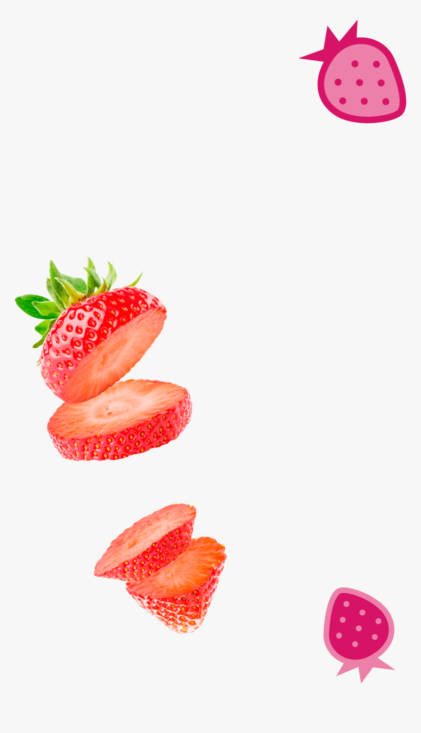 Ice Cream With Mochi - Strawberry Bits Png, Transparent Png, Free Download