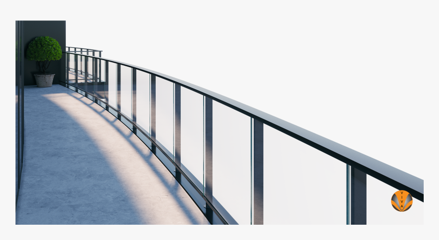 Aluminum Railing Eco Ellipse - New Railing Png, Transparent Png, Free Download