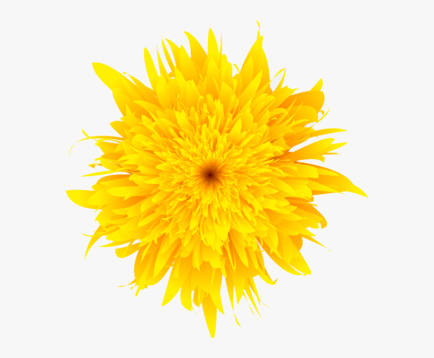 Dandelion Png Free Download - Drawing Of Sun Beautiful, Transparent Png, Free Download