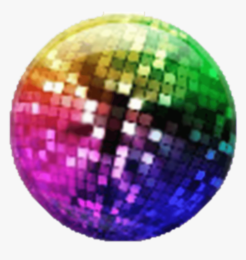Ball Image Group Rainbow - Rainbow Disco Ball Png, Transparent Png, Free Download
