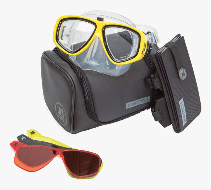 Xs Scuba Switch Dual-lens Mask Kit - کیف غواص عینک, HD Png Download, Free Download