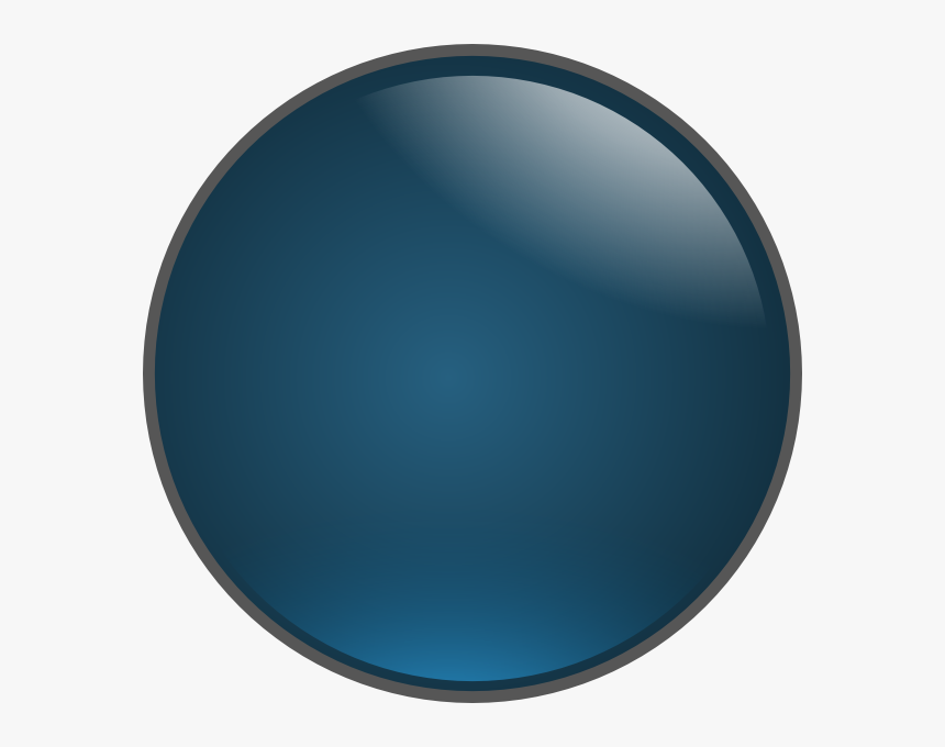 Blue Glossy Ball Png Image - Blue Ball Transparent Background, Png Download, Free Download