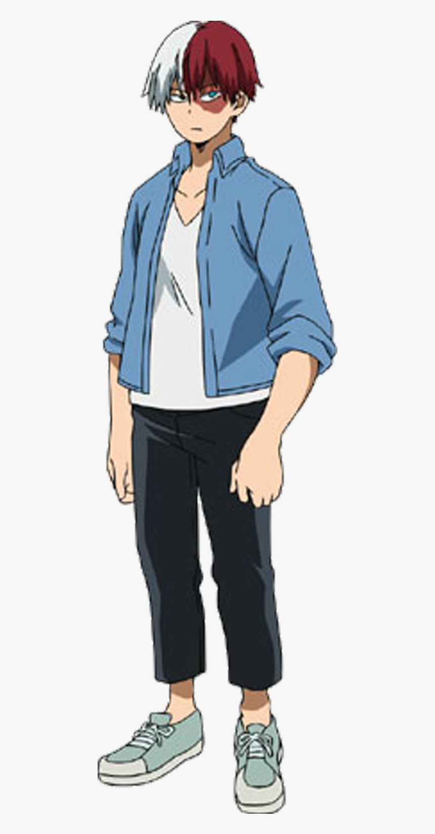 My Hero Academia Todoroki Casual, HD Png Download - kindpng