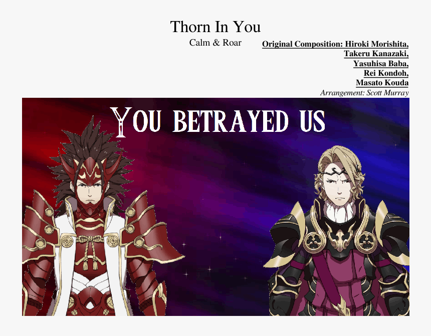 Fire Emblem Fates Betrayal, HD Png Download, Free Download