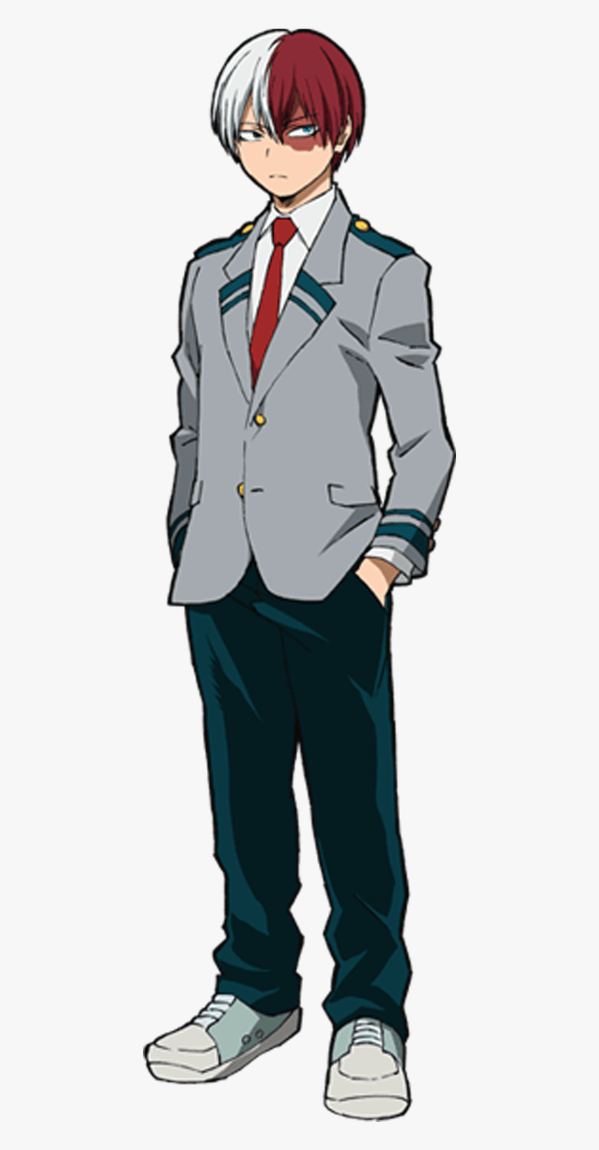 Shoto Todoroki In Uniform, HD Png Download, Free Download