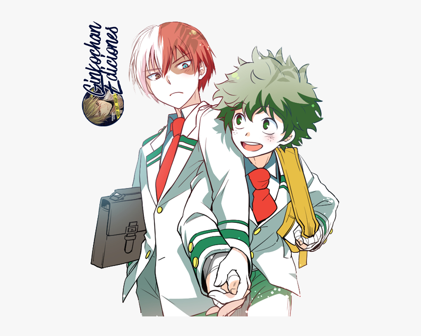 My Hero Academia Todoroki And Deku, HD Png Download, Free Download