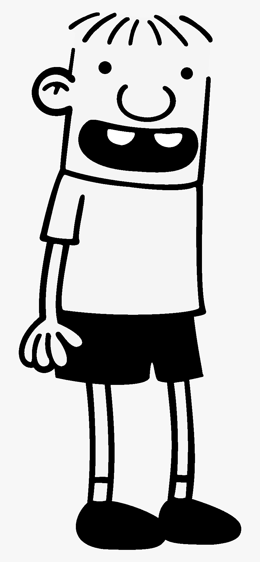 Diary Of A Wimpy Kid Characters Clipart , Png Download - Diary Of A Wimpy Kid Characters, Transparent Png, Free Download