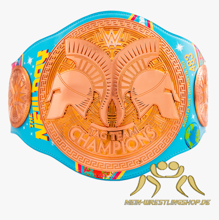 Wwe New Day Belt , Png Download - New Day Custom Belts, Transparent Png, Free Download