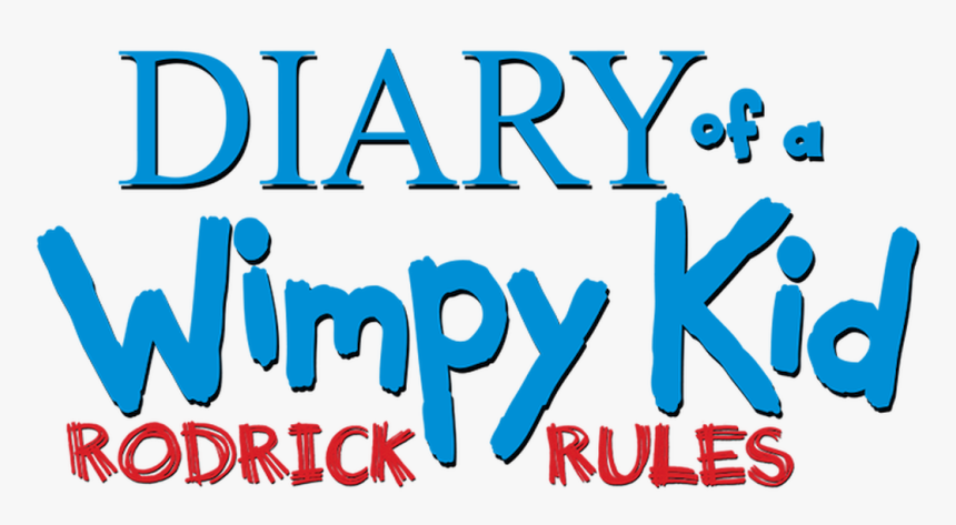 Diary Of A Wimpy Kid Rodrick Rules Title, HD Png Download, Free Download