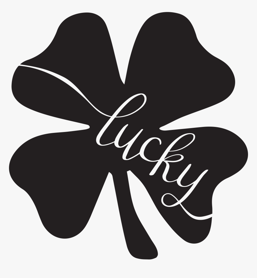 Clip Royalty Free Clover Svg Silhouette - Four Leaf Clover Svg Free, HD Png Download, Free Download