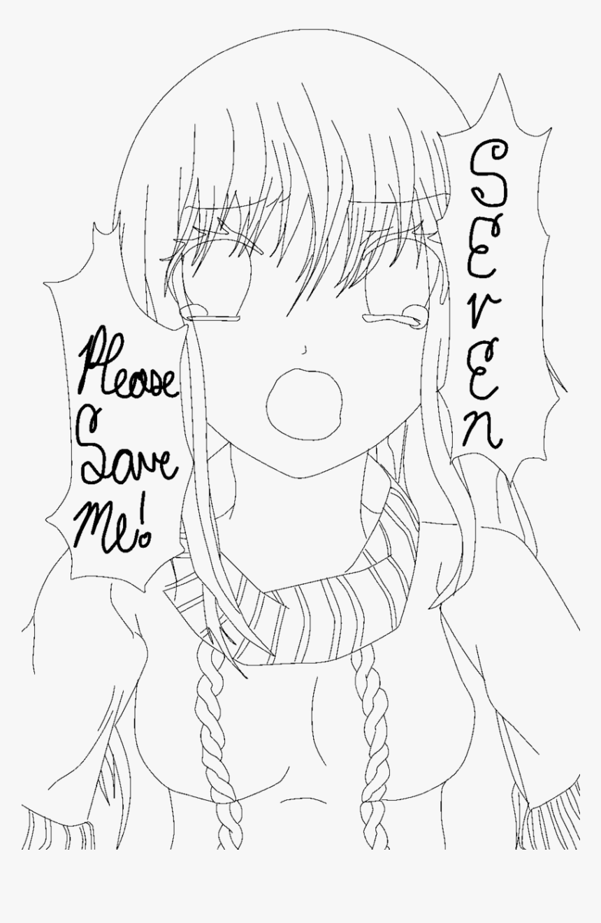 707 Route Mystic Messenger - Line Art, HD Png Download, Free Download