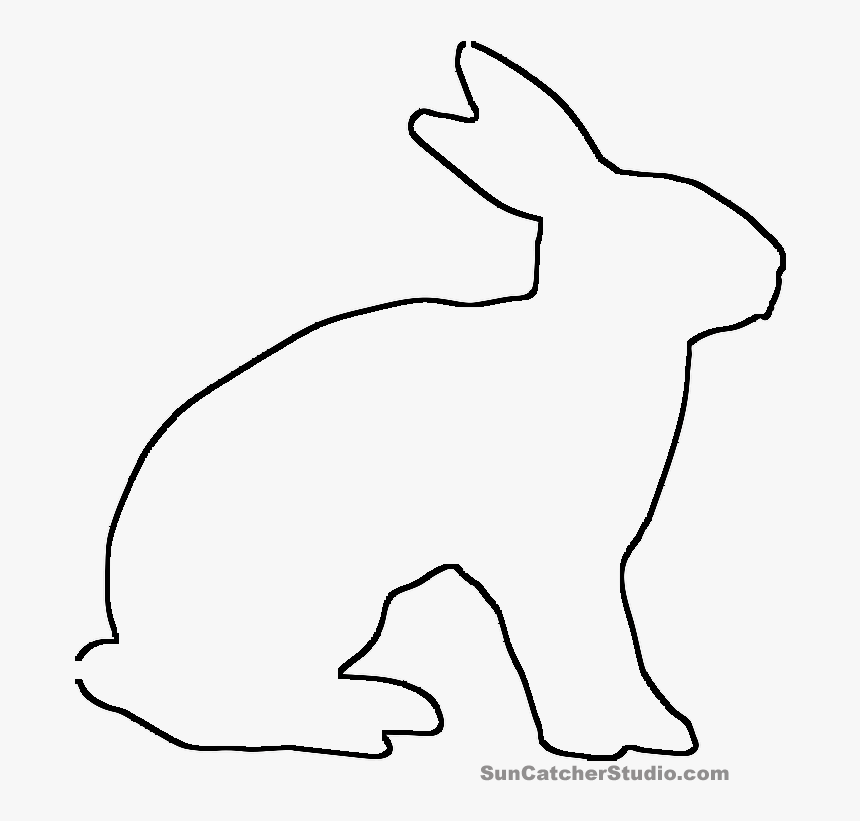 Bandsaw Box, Box Patterns, Scroll Saw, Rabbit, Easter, - Line Art, HD Png Download, Free Download