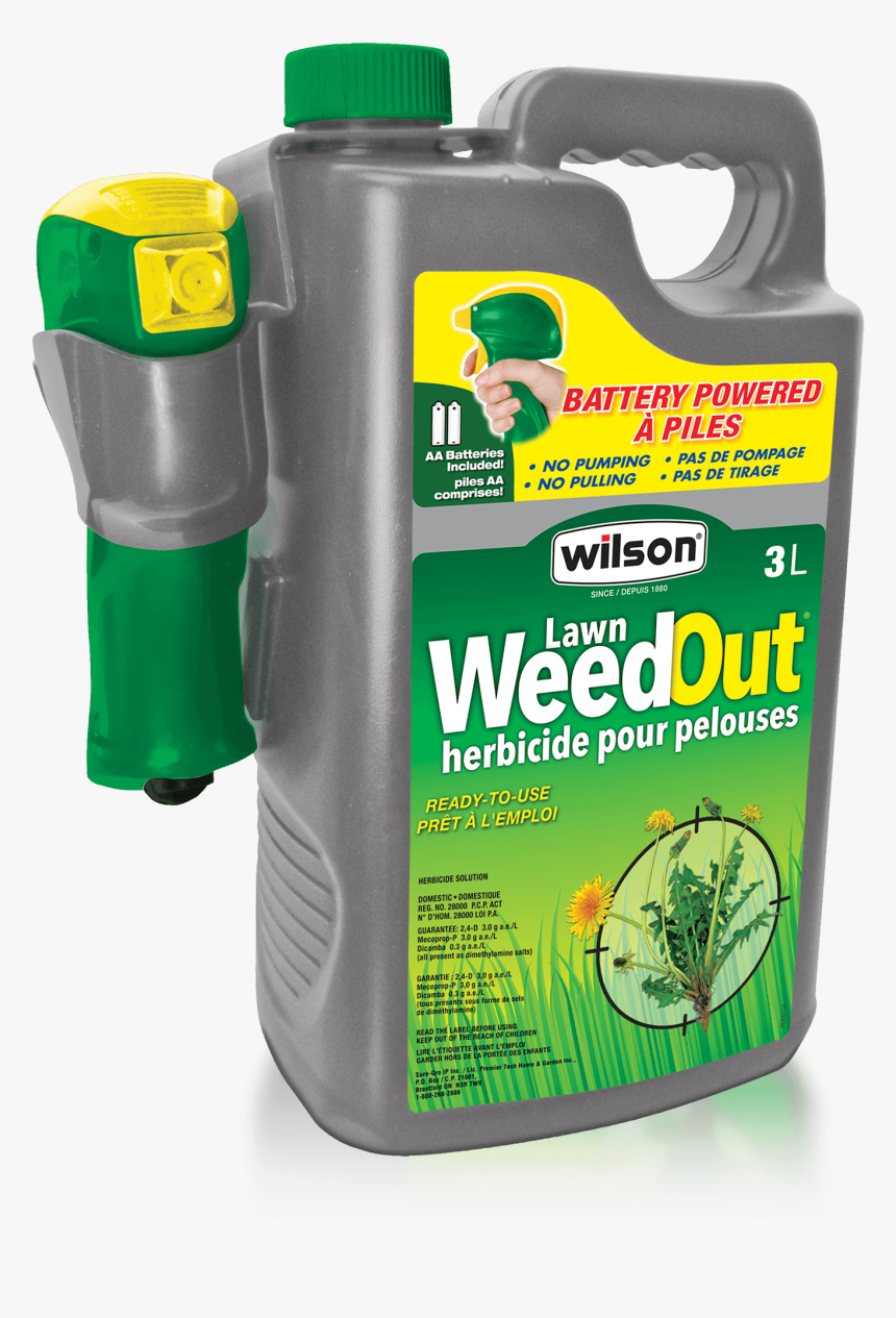 Wilson Weedout Battery Powered - Antout Ready To Use, HD Png Download, Free Download