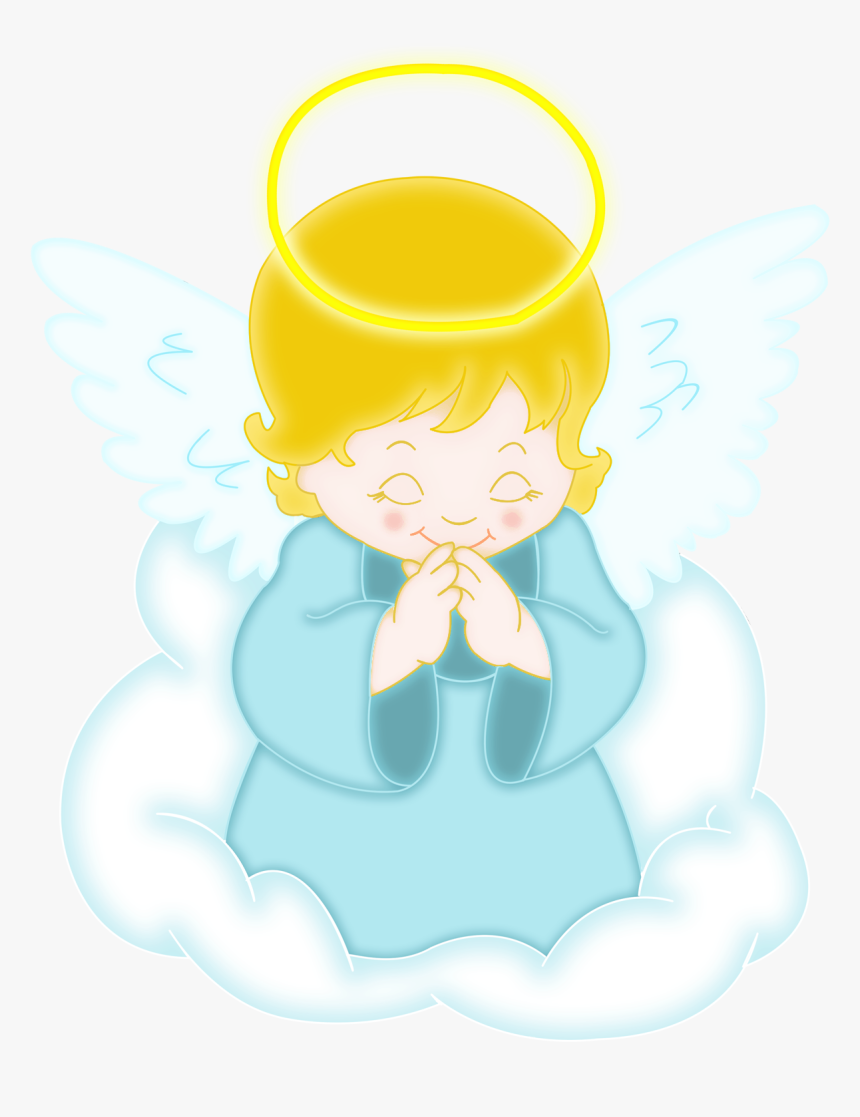 Angel Prayer Clip Art - Angel For Christening Png, Transparent Png, Free Download