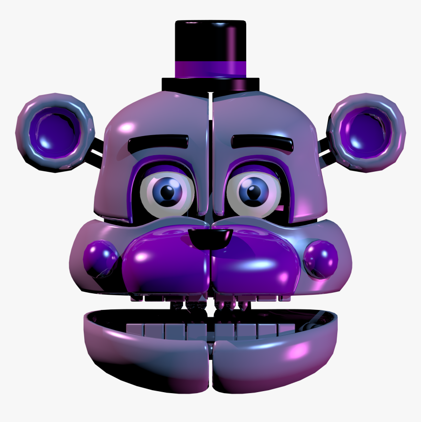 Renderfuntime Freddy Head Render - Fnaf Funtime Freddy Head, HD Png Download, Free Download