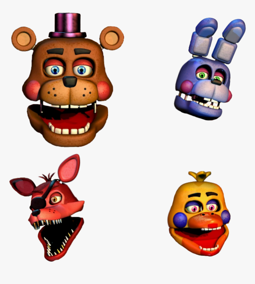 Rockstar Freddy Head Clipart , Png Download - Fnaf Rockstar Freddy Head, Transparent Png, Free Download