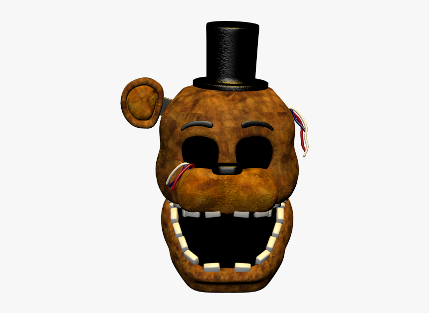 Golden Freddy Head, HD Png Download, Free Download