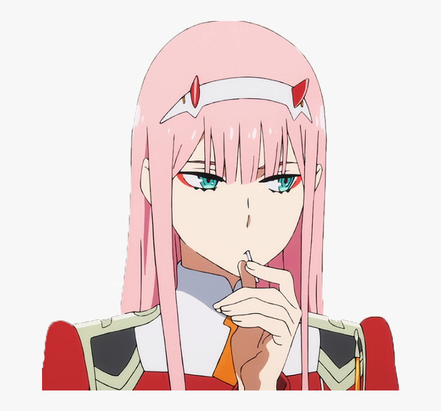 Transparent Tumblr Anime Transparent Background Zero - Zero Two Transparent Background, HD Png Download, Free Download