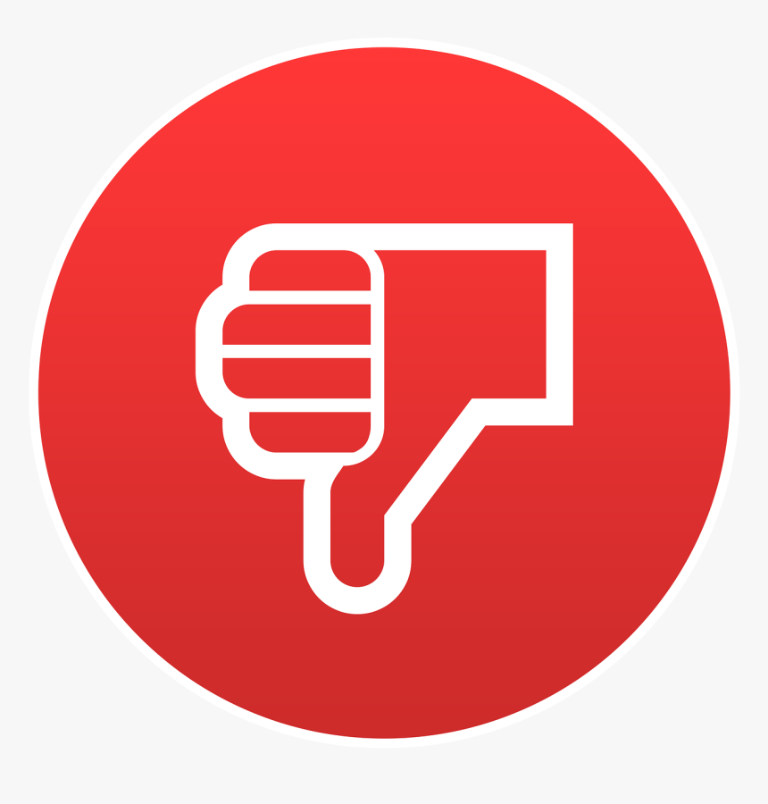 Dislike Emoji Round Free Picture - Png Dislike, Transparent Png, Free Download