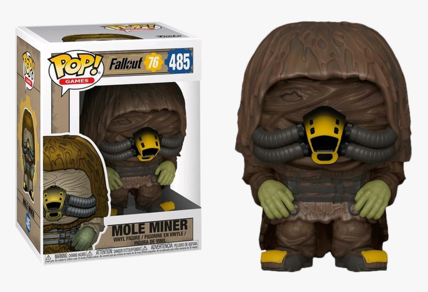 Mole Miner Pop Vinyl Figure - Funko Pop Games Fallout 76 Mole Miner, HD Png Download, Free Download