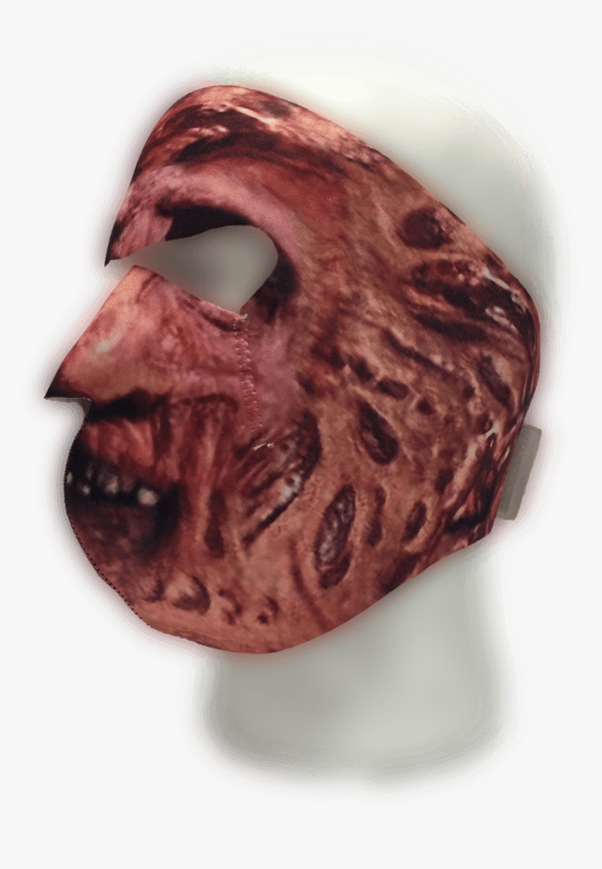 Freddy Krueger Neoprene Face Mask - Freddy Krueger Face, HD Png Download, Free Download