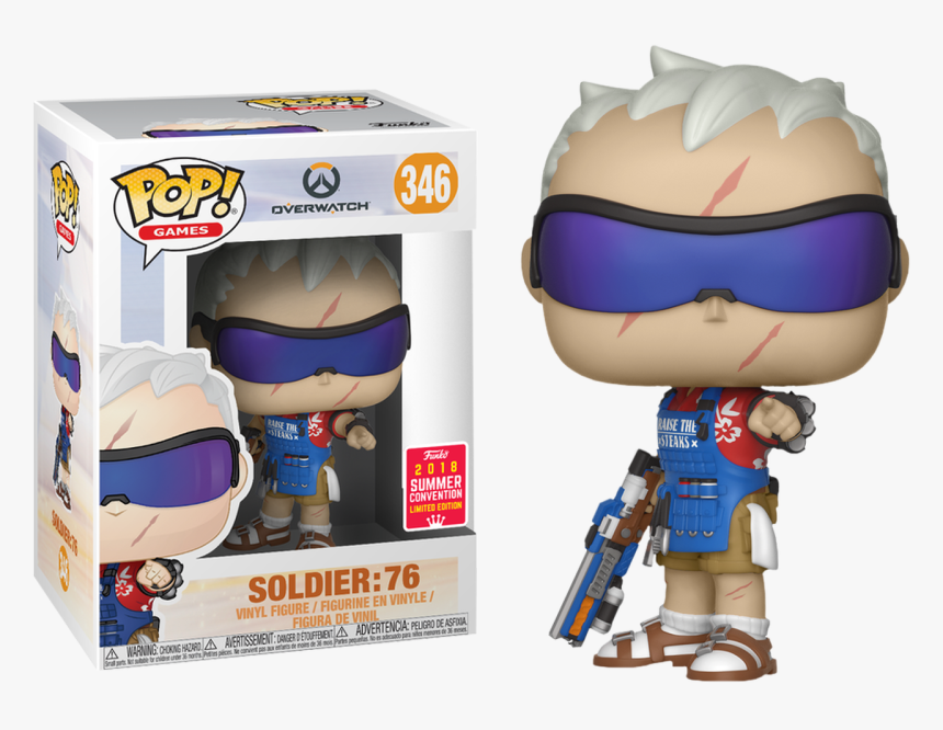 Overwatch Soldier 76 Funko Pop, HD Png Download, Free Download