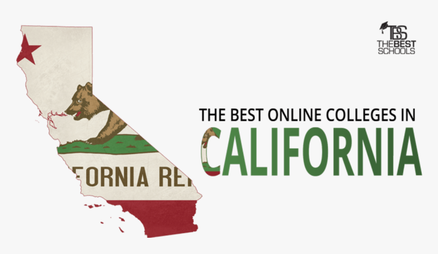 The Best Online Colleges In California - California Flag, HD Png Download, Free Download