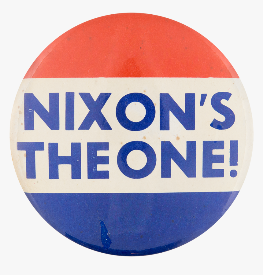 Nixon"s The One Red White And Blue - Kennedy Nixon Buttons, HD Png Download, Free Download