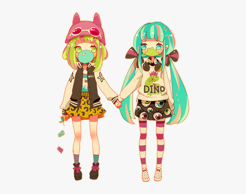 Vocaloid, Hatsune Miku, And Gumi Image - Vocaloid Miku Y Gumi, HD Png Download, Free Download