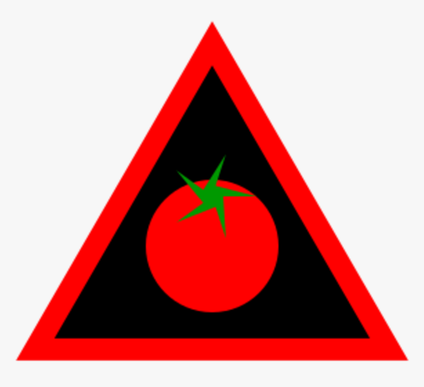 Red Radioactive Danger Sign, HD Png Download, Free Download