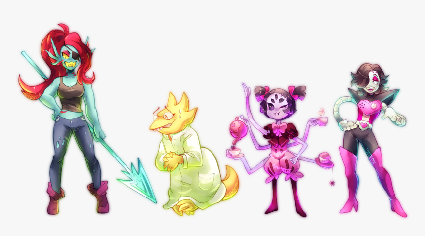 Transparent Undertale Undyne Png - Alphys And Mettaton, Png Download, Free Download