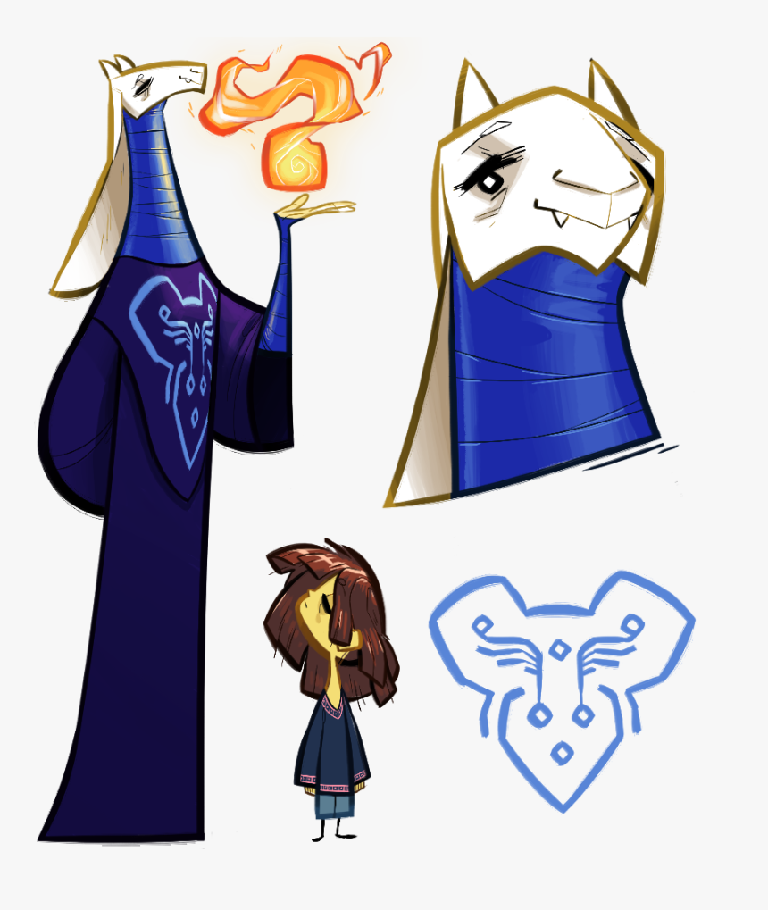 Frisk In Toriel's Dress, HD Png Download, Free Download