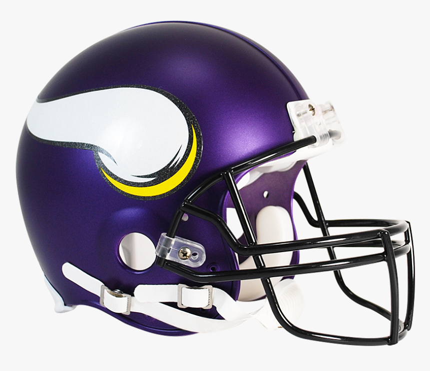 Minnesota Vikings Vsr4 Authentic Helmet - Vikings Football Helmet, HD Png Download, Free Download