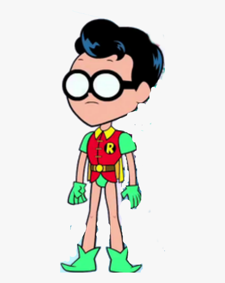Transparent Titans Clipart Teen Titans Go Classic Robin Hd Png Download Kindpng - jogo de roblox teen titans go