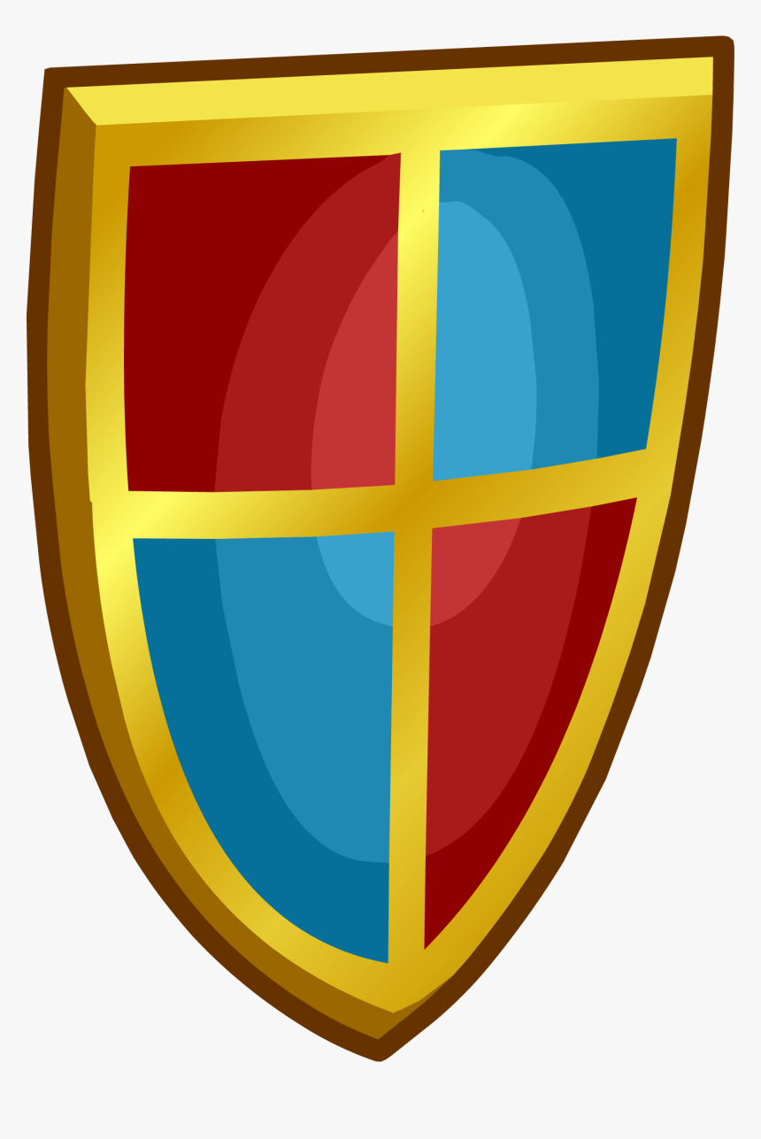 Shield - Club Penguin Shield, HD Png Download, Free Download