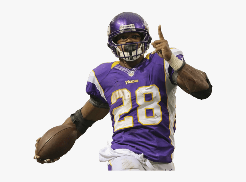 Adrian Peterson Pointing - Adrian Peterson Vikings, HD Png Download, Free Download