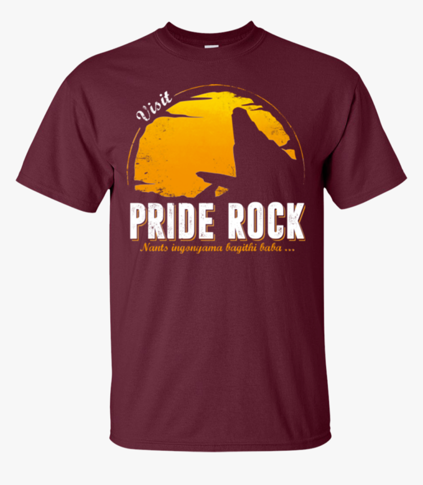 Visit Pride Rock T-shirt - Lion King Pride Rock Shirt, HD Png Download, Free Download