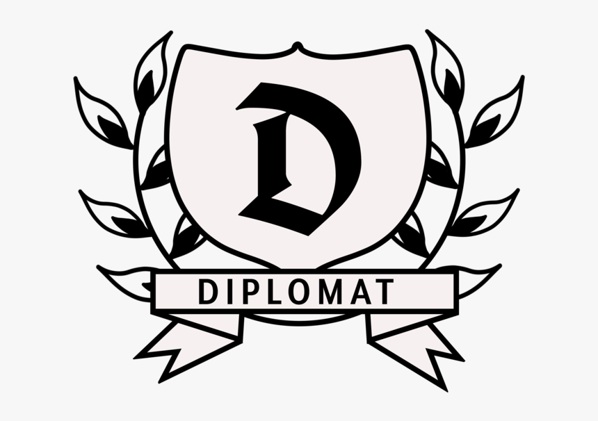 Diplomatlogo-shield - Emblem, HD Png Download, Free Download