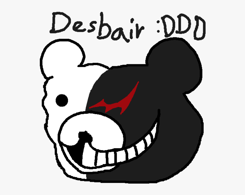 Monokuma Spurdo , Png Download - Monokuma Spurdo, Transparent Png, Free Download