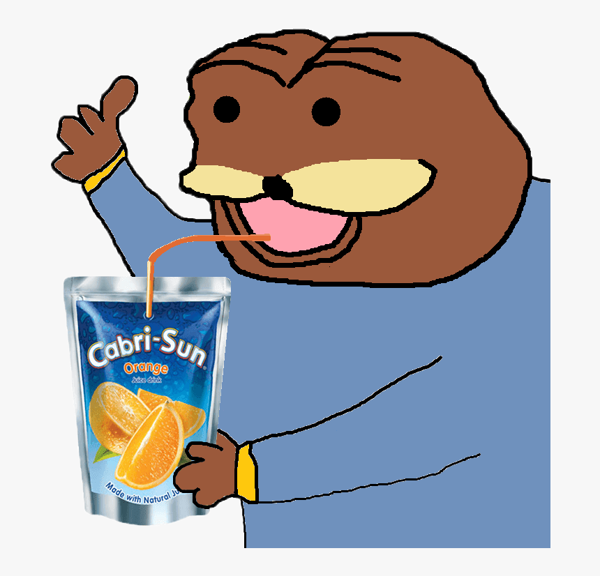 Transparent Spurdo Png - Capri Sun Orange Png, Png Download, Free Download