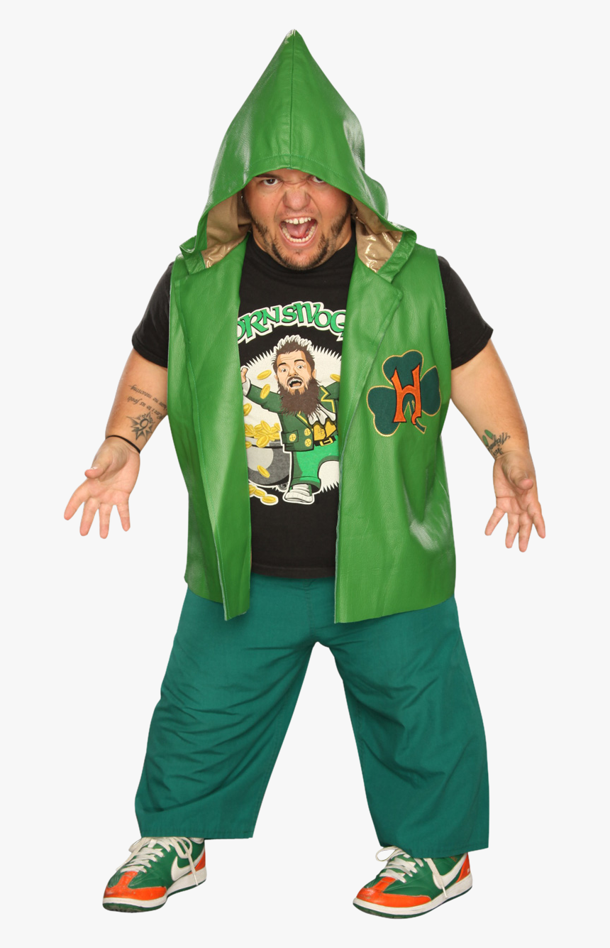 Hornswoggle Holding A Tittle - Hornswoggle Png, Transparent Png, Free Download