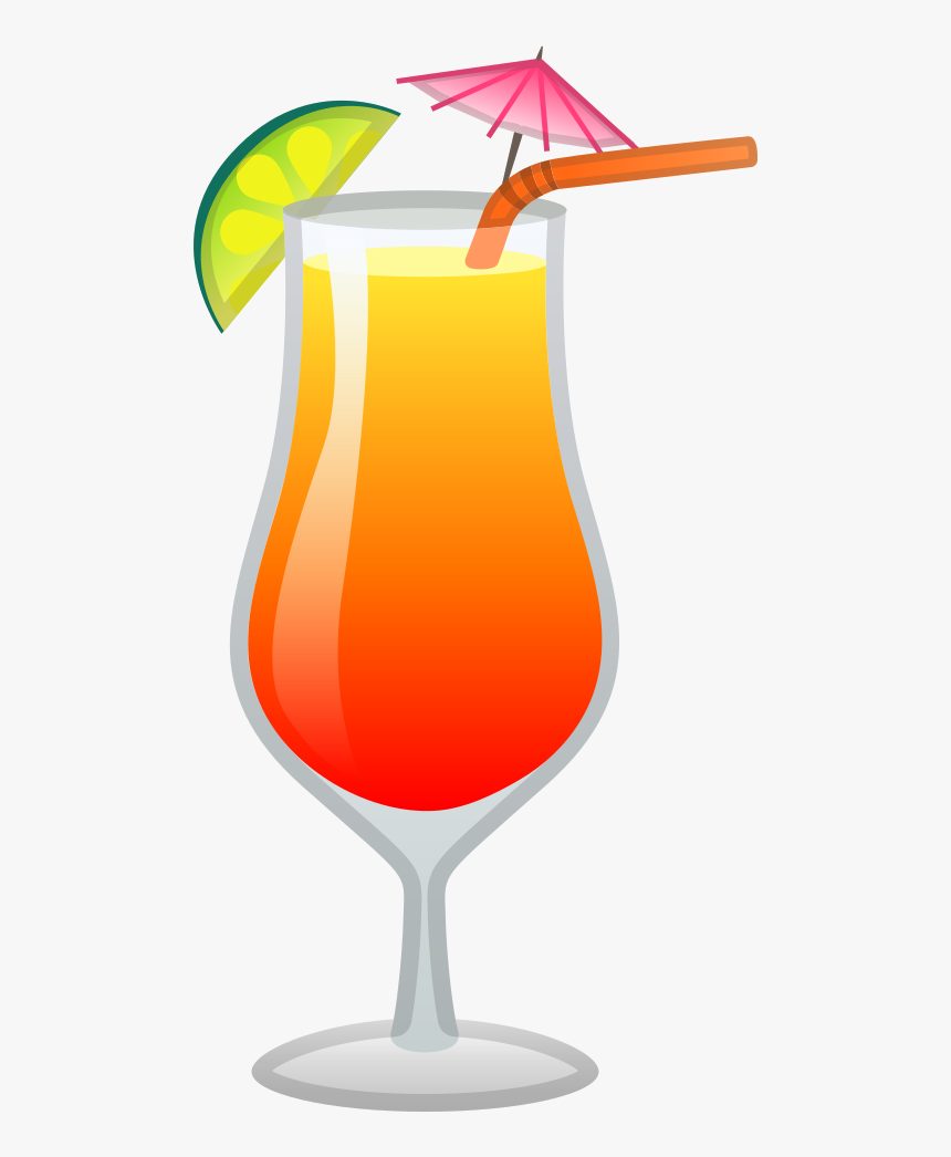 Transparent Tropical Drink Clipart - Tropical Drink Clipart, HD Png Download, Free Download