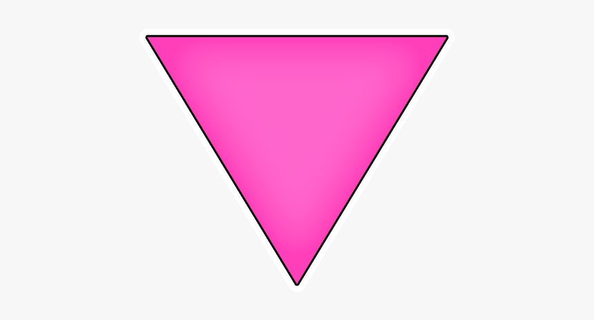 Gay Pride Emoji Stickers Messages Sticker-8 - Lgbt Safe Space Pink Triangle, HD Png Download, Free Download