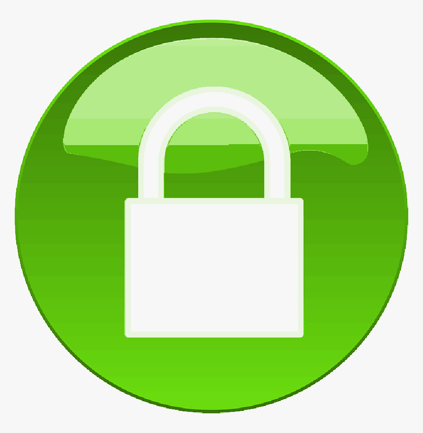 Transparent Padlock Clipart Png - Cartoon Clipart Pad Lock, Png Download, Free Download