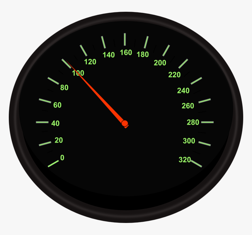 Speedometer, Tachometer, Automobile, Car, Speed - Desenho Velocimetro Png, Transparent Png, Free Download