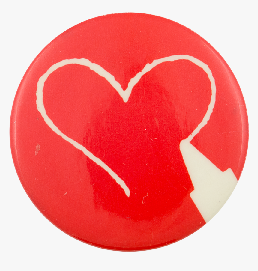 Crayon Heart Art Button Museum, HD Png Download, Free Download